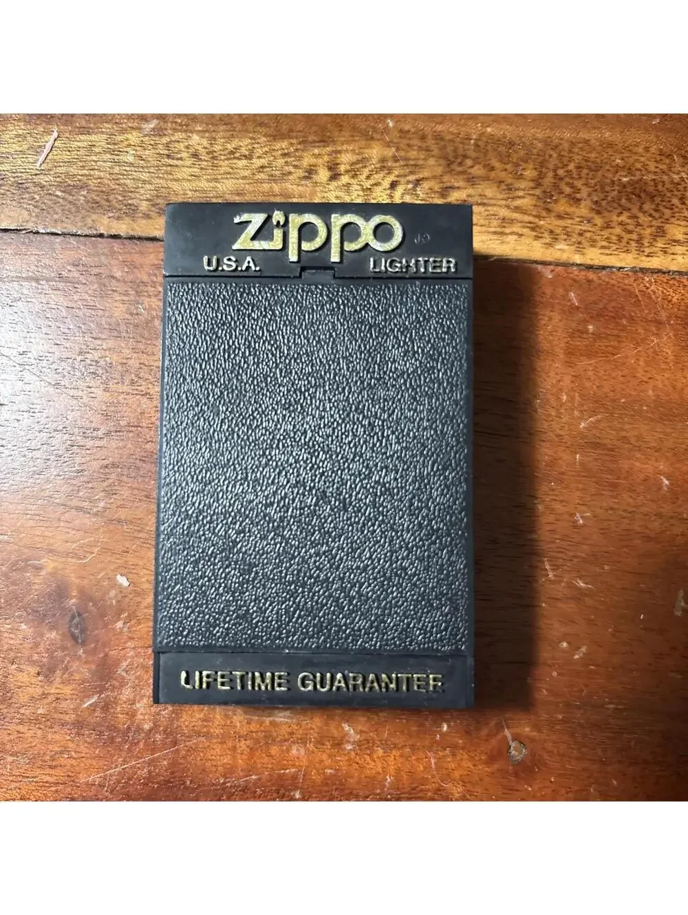 Vintage 1985 Zippo Lighter High Polish Chrome Engine Turned model (ZIP350) - Picture 11 of 12